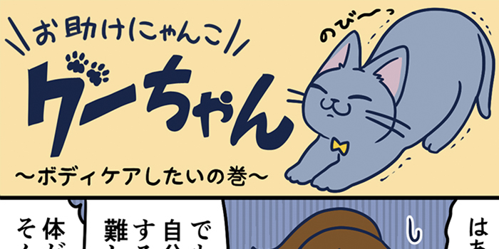 お助けにゃんこグーちゃんvol.2～ボディケアしたいの巻～