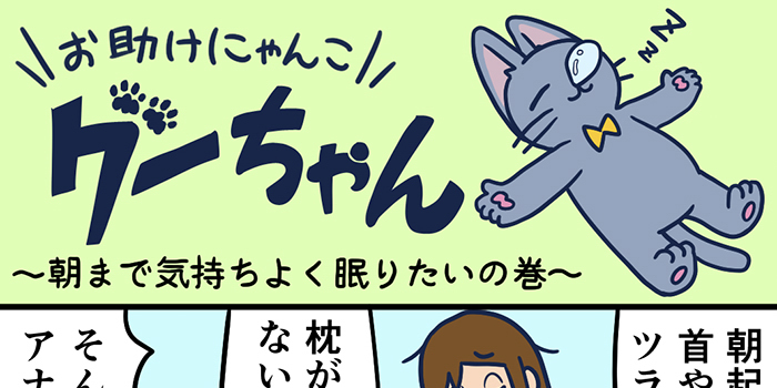 お助けにゃんこグーちゃんvol.30～朝まで気持ちよく眠りたいの巻～