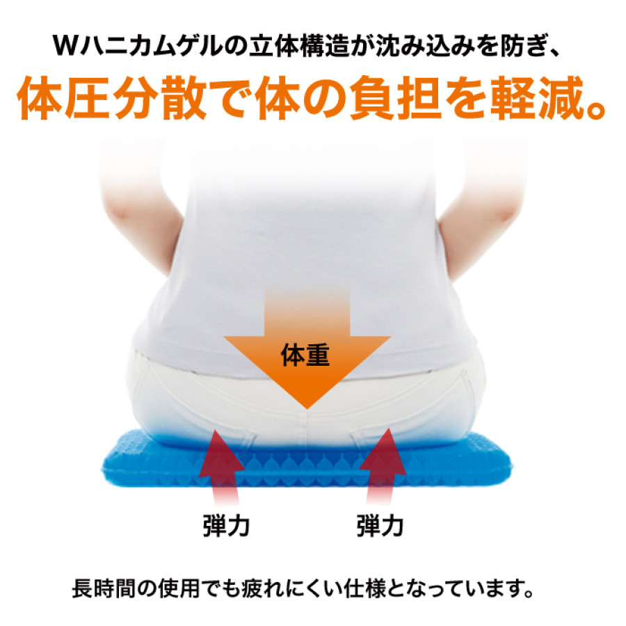 Wゲルクッション ハネナイト