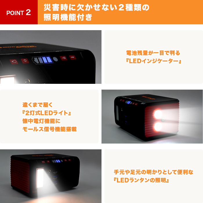 ポータブル電源メガパワーステーション