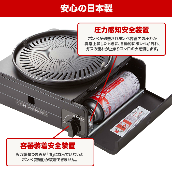 イワタニ マルチスモークレスグリル