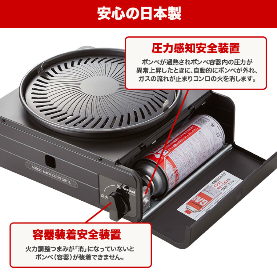 イワタニ マルチスモークレスグリル
