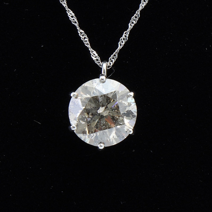 大丸松坂屋外商部 プラチナ2.2ctダイヤモンドペンダント