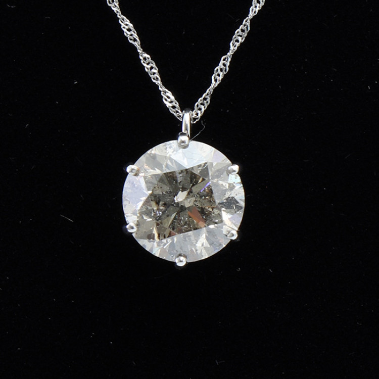 大丸松坂屋外商部 プラチナ2.2ctダイヤモンドペンダント