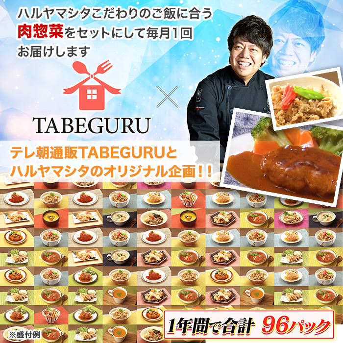 ハルヤマシタ監修「新和食」こだわりの肉惣菜定期便