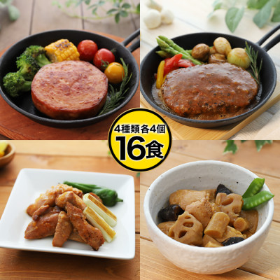 日本ハム 陸上自衛隊戦闘糧食モデル防災食 16食特別セット