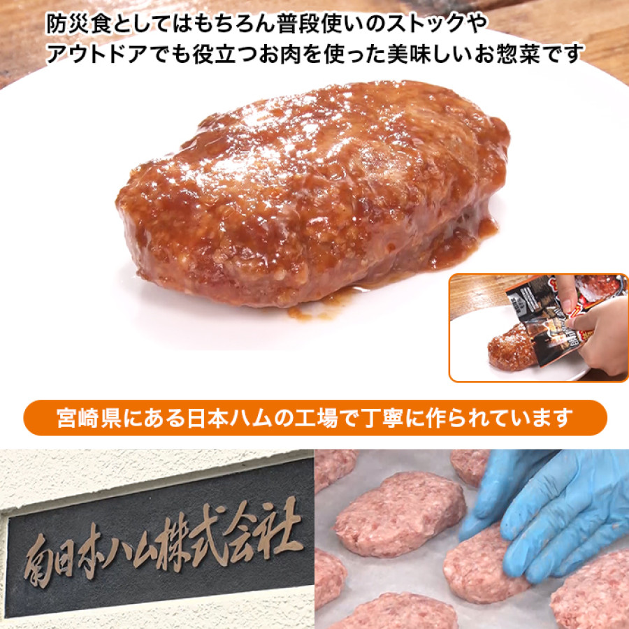 日本ハム 陸上自衛隊戦闘糧食モデル防災食 8食セット