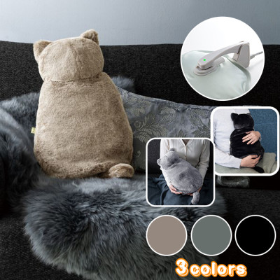 繰り返し使える！蓄熱式電気あったか湯たんぽ ネコ