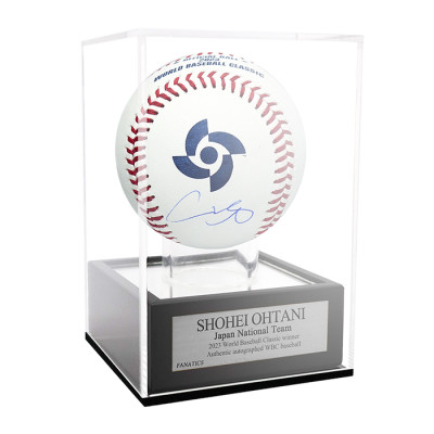 「大谷翔平」直筆サイン入り WBC公式ボール ディスプレイケース入り