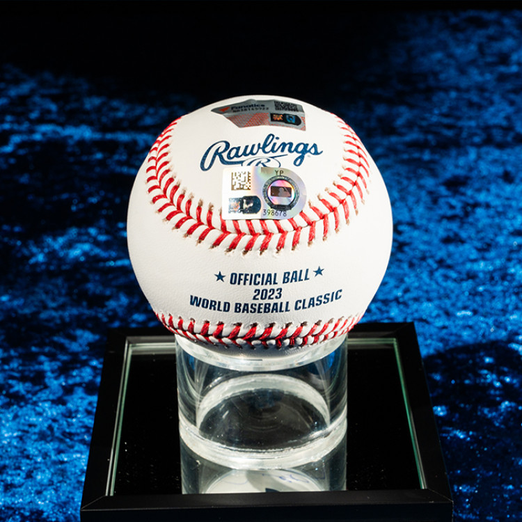 「大谷翔平」直筆サイン入り WBC公式ボール ディスプレイケース入り