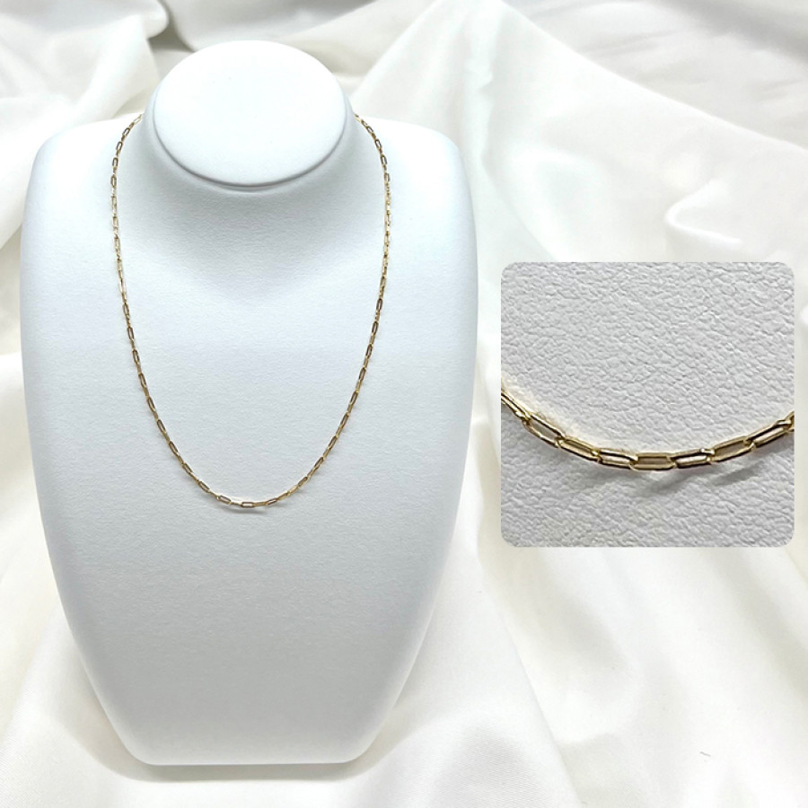 髙島屋18金デザインチェーンネックレス