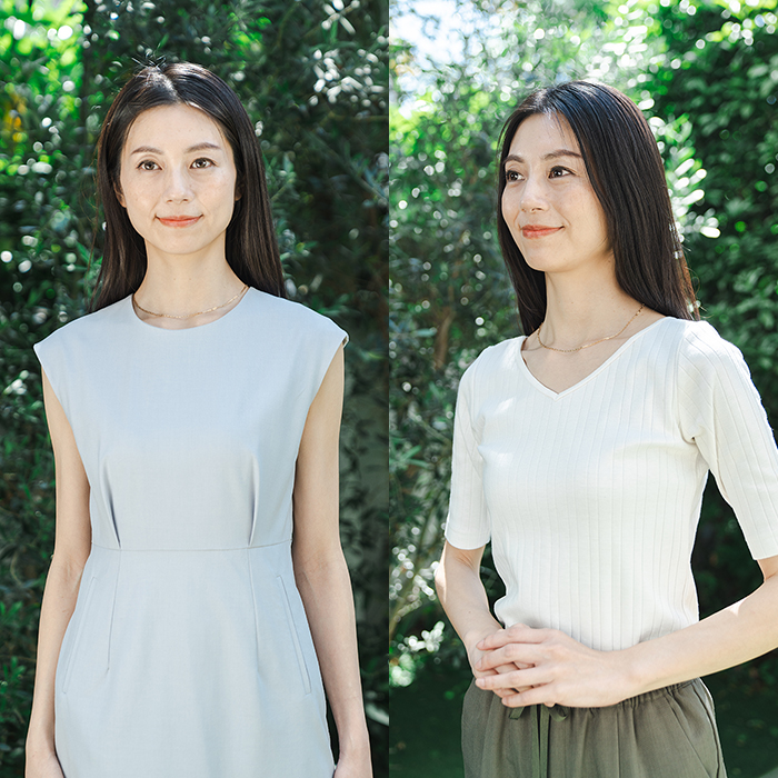 髙島屋18金デザインチェーンネックレス