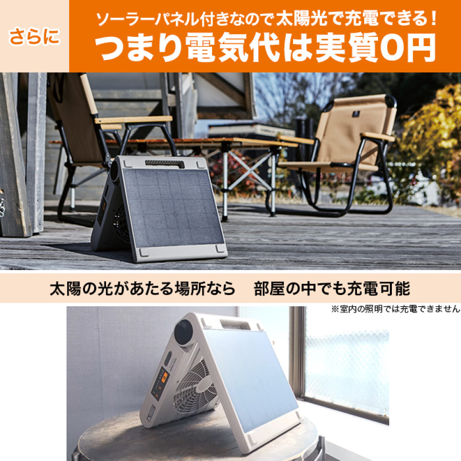 ソーラーパワーファン ソトモ