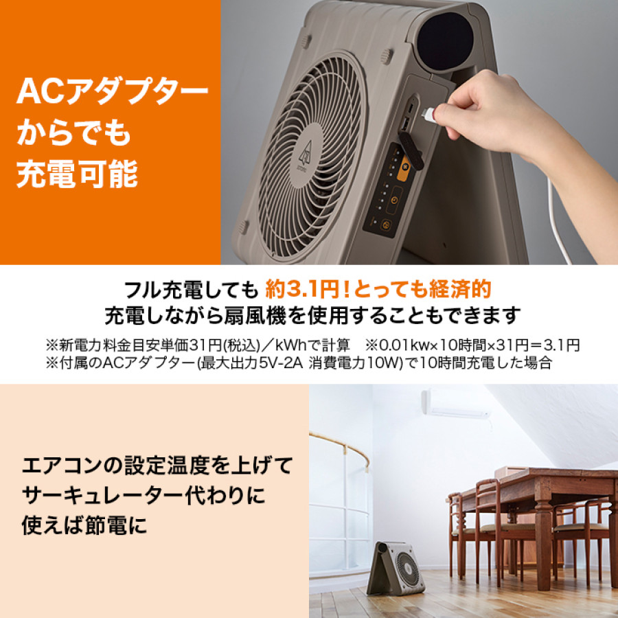 ソーラーパワーファン ソトモ