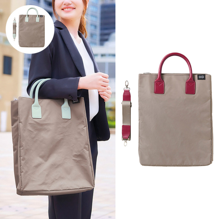 muchu muchuうちわすっぽり2wayトートバッグ