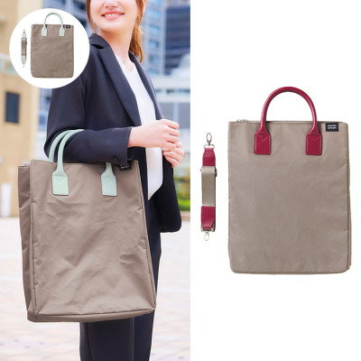 muchu muchuうちわすっぽり2wayトートバッグ