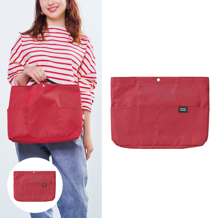 muchu muchu フライヤーすっぽりバッグインバッグ