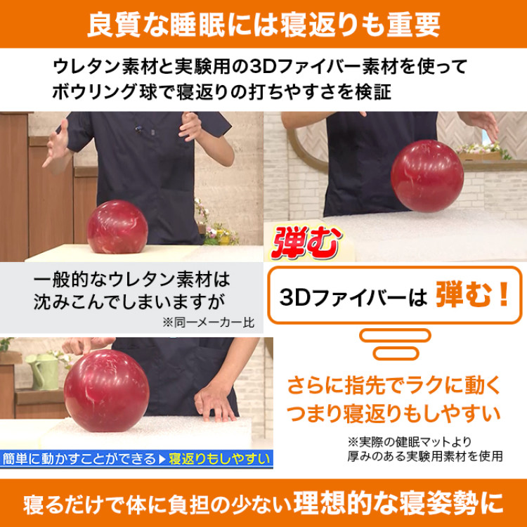 雲のやすらぎプレミアム 健眠マット