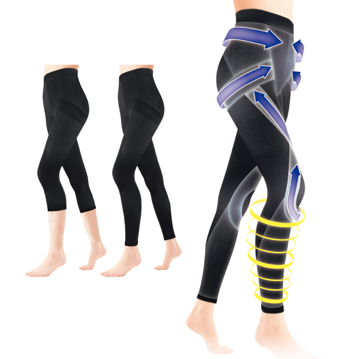 らくらくテーピングスパッツ ロコアップ3枚セット(10分&times;2枚・7分&times;1枚)