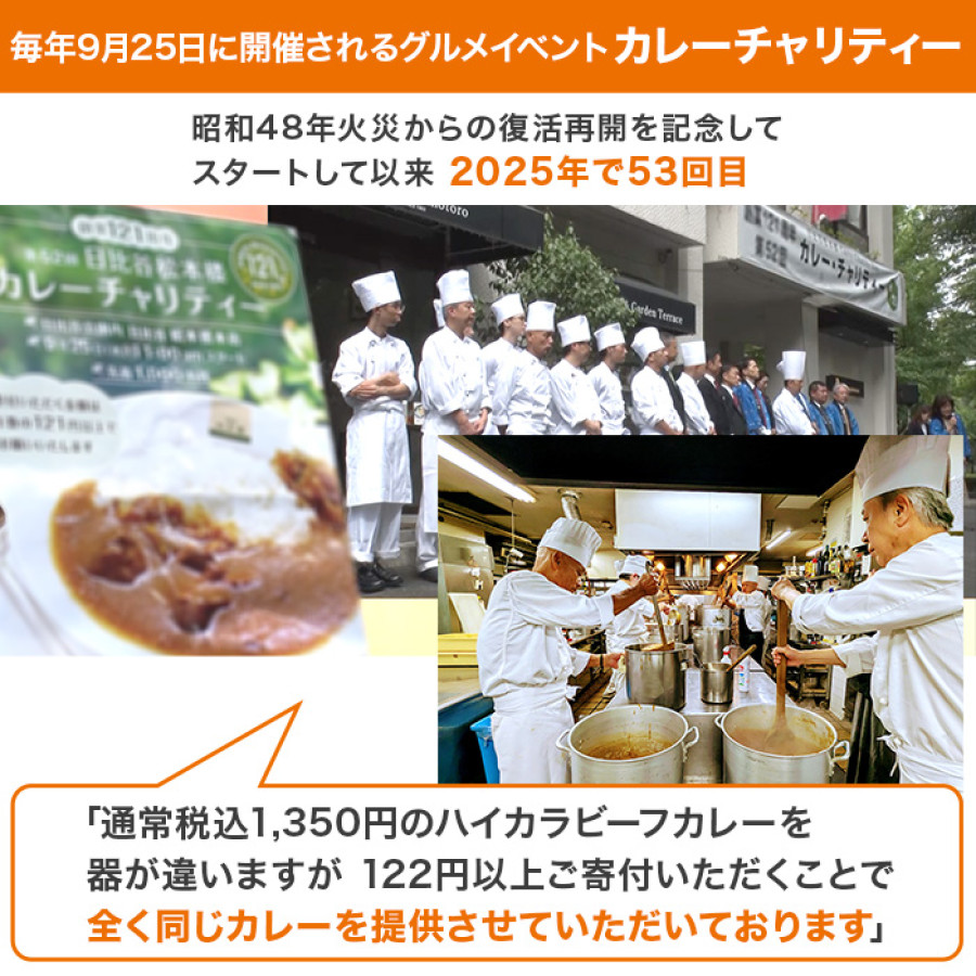 日比谷松本楼 ハイカラビーフカレー＆ハンバーグセット