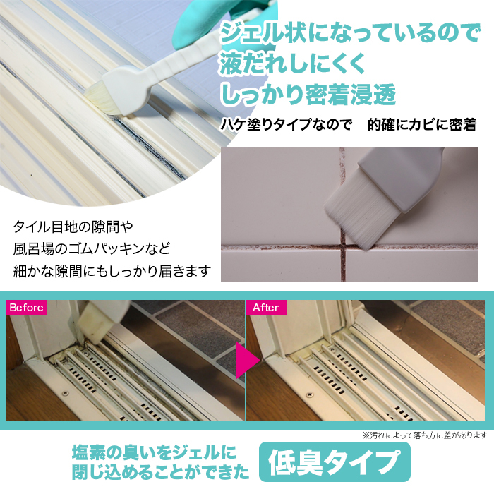 除菌・カビ・ヌメリ取り洗浄剤 スライムバスター