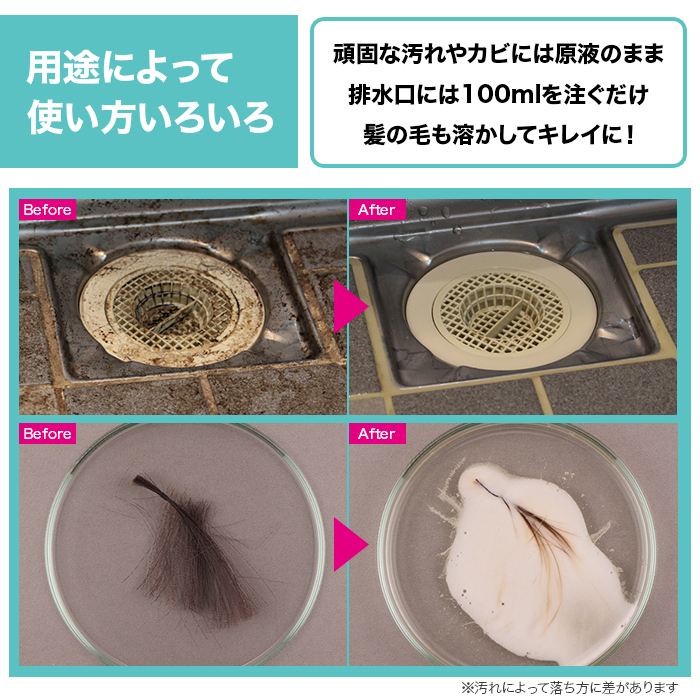 除菌・カビ・ヌメリ取り洗浄剤 スライムバスター