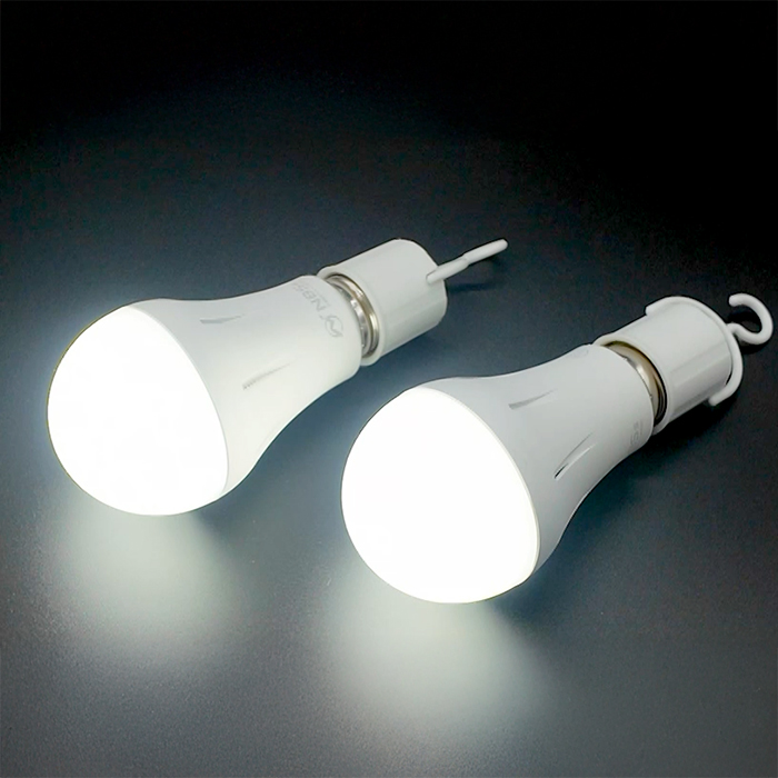 停電しても消えない電球!いつでもランプ ツイタ 2個セット(同色)