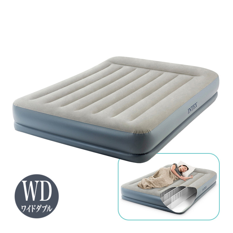 インテックス ピローレストミッドライズ ワイドダブル