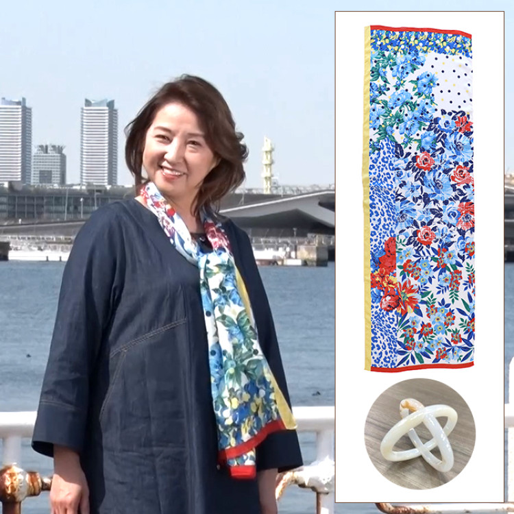 愛華みれプロデュース 横濱ストール特別セット