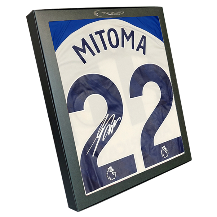 三笘薫 直筆サイン入りブライトン23/24ホームユニフォーム