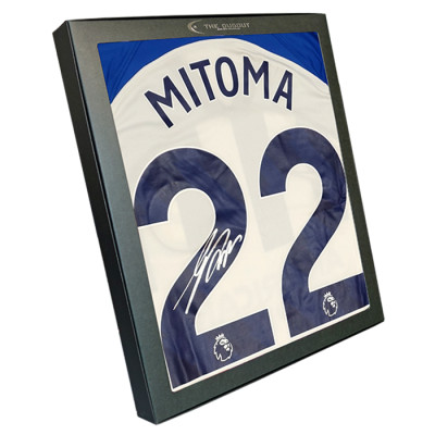 三笘薫 直筆サイン入りブライトン23/24ホームユニフォーム