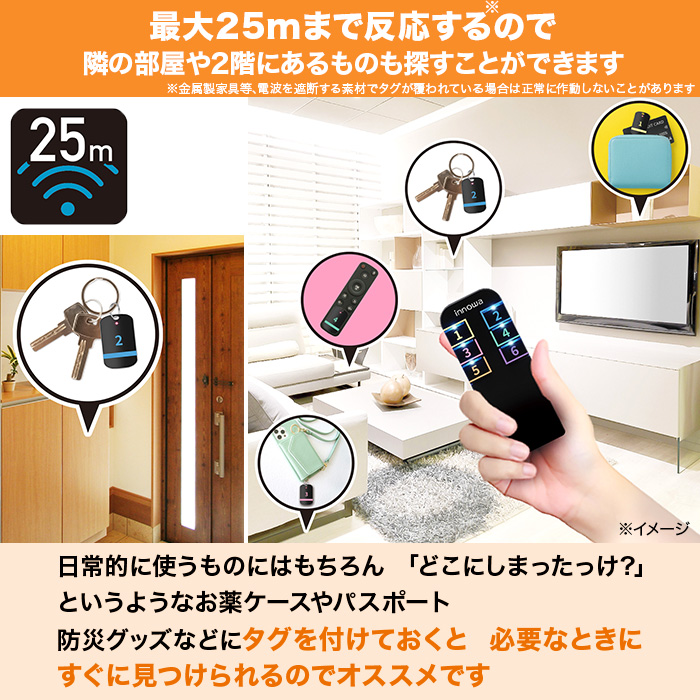 innowa 忘れ物探知機