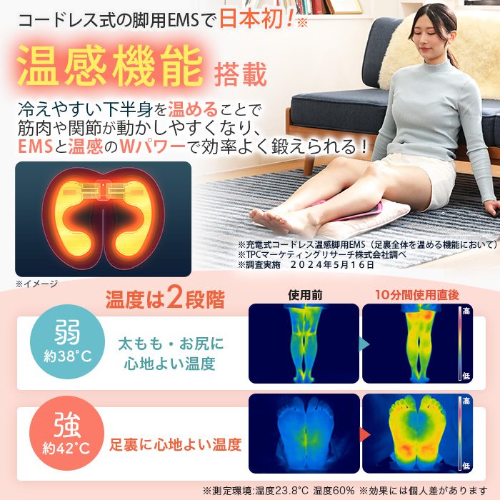 ジョグフット 歩トレパッド