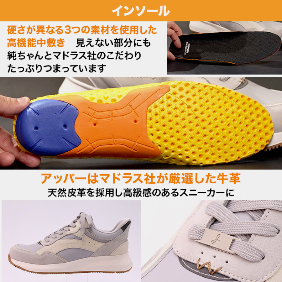 高田純次プロデュース madrasWalk Junシューズ 紳士