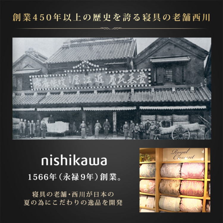 西川(nishikawa) ひんやり涼感寝具 ドリーミングアイス 5点セット  ダブル