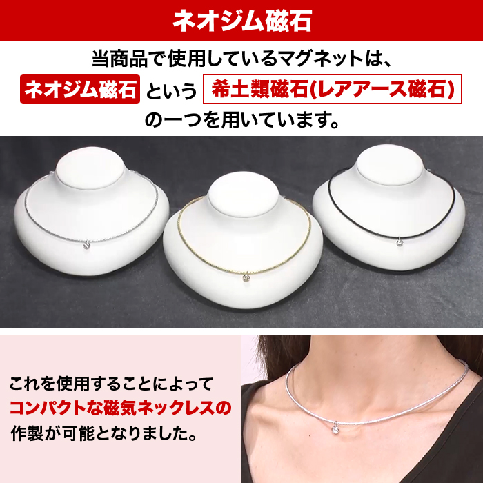 大人の癒し 磁気ネックレス