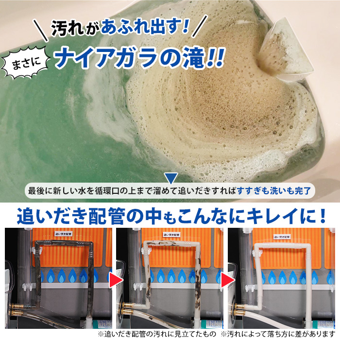 【9/12（土）販売予定】業務用 高濃度洗浄剤 風呂釜キレイ ナイアガラーン