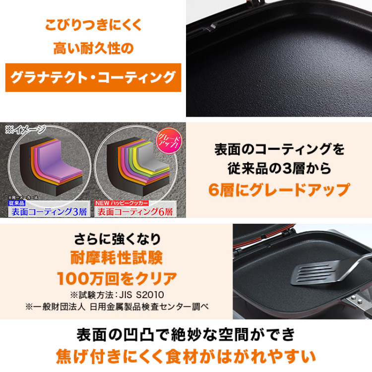 NEWハッピークッカーグルメパン 直火用