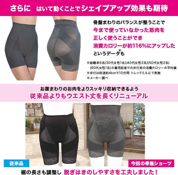 芦屋美整体 お腹すっぽり骨盤スリムショーツ 4L