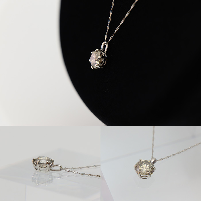 大丸松坂屋外商部 プラチナ1.5ctダイヤモンドペンダントセット