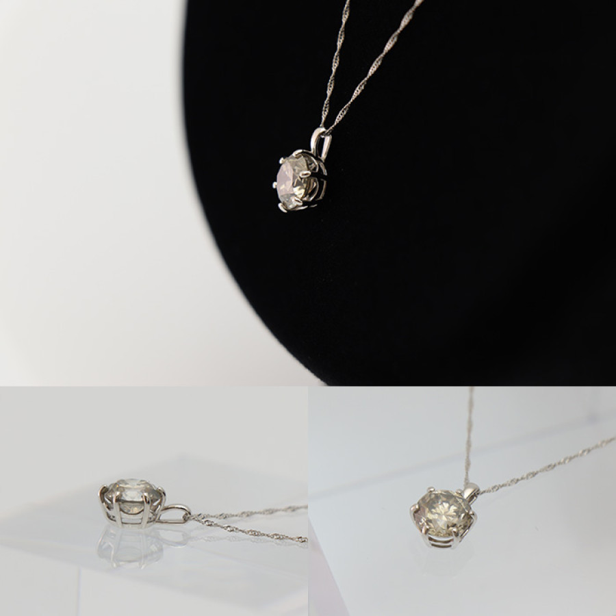 大丸松坂屋外商部 プラチナ1.5ctダイヤモンドペンダントセット