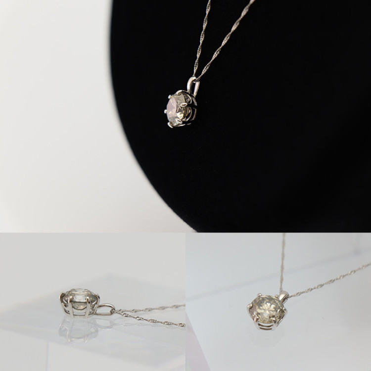 大丸松坂屋外商部 プラチナ1.5ctダイヤモンドペンダントセット