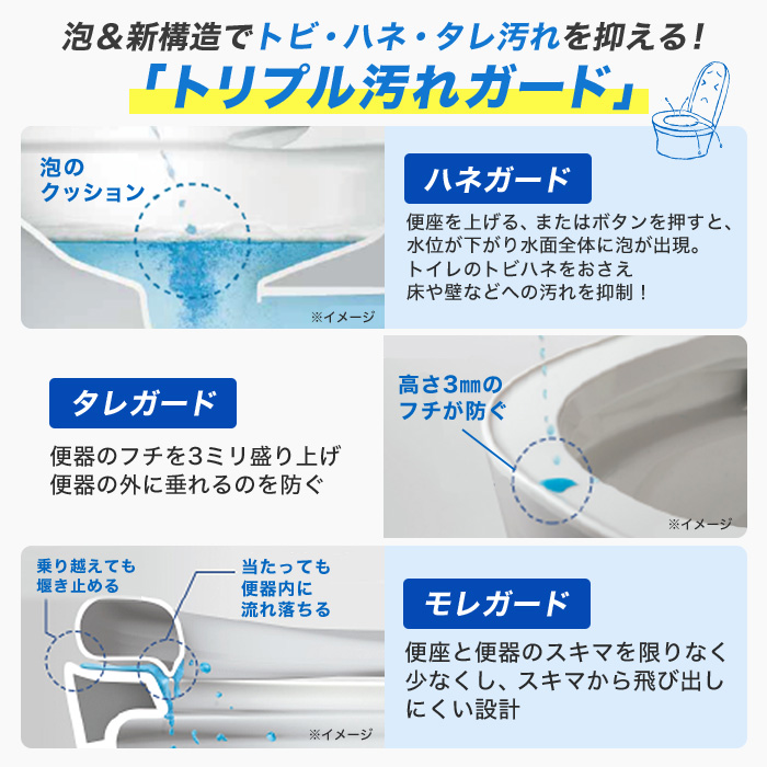 トイレリフォーム パナソニック アラウーノS(内装パックあり)