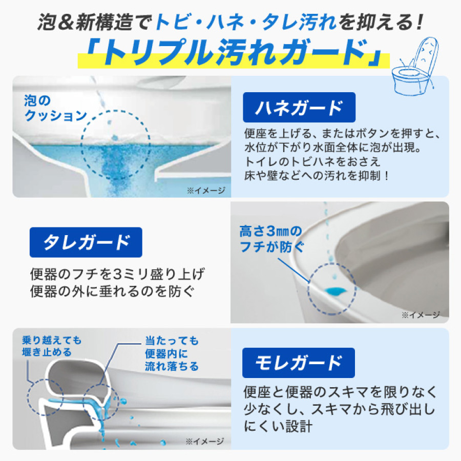 トイレリフォーム パナソニック アラウーノS(内装パックあり)