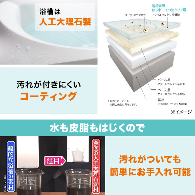 お風呂リフォーム TOTO サザナ 戸建用1坪タイプ(1616サイズ)