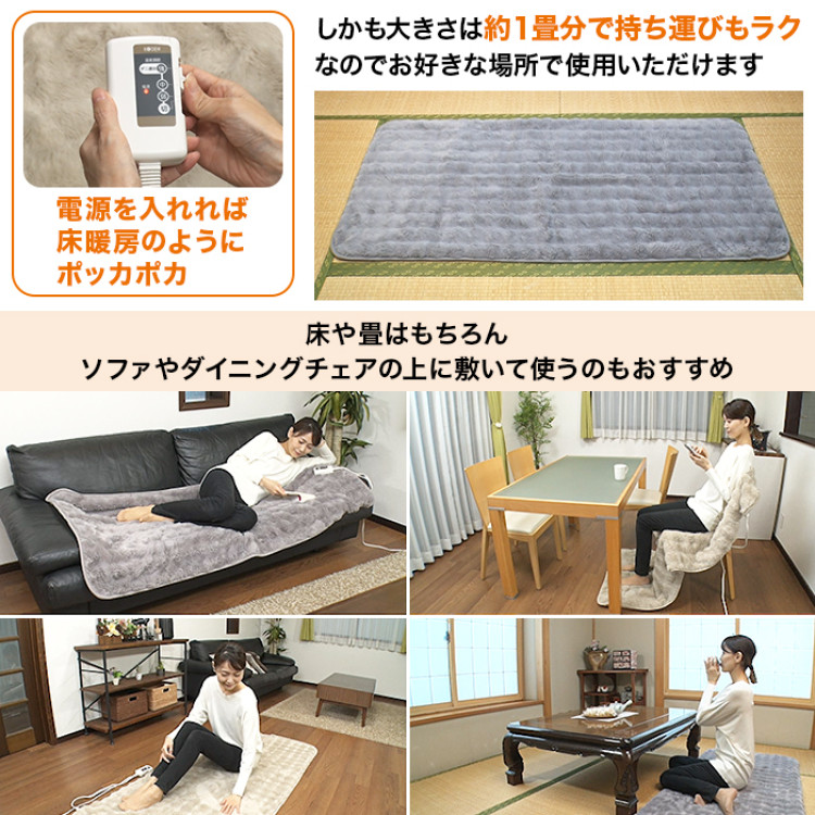 洗えるあったかカーペット プレミアム