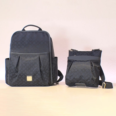 クリスチャン・オリビエ ラウンドスクエアリュック＆ショルダーバッグ2点セット