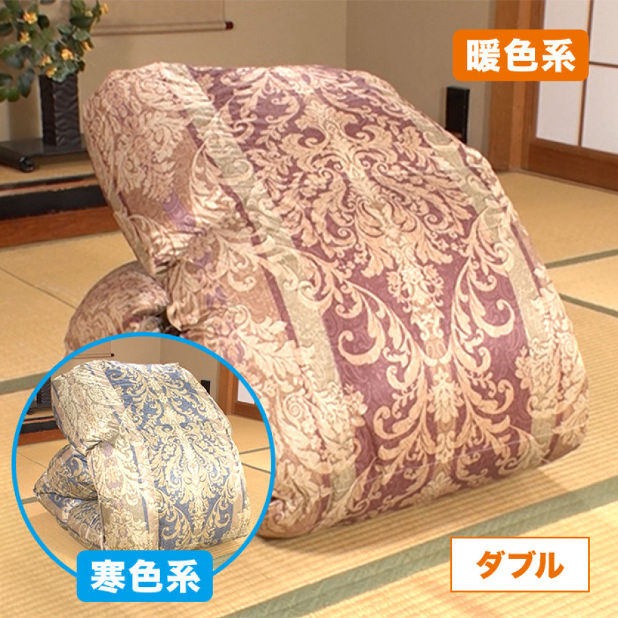 モリリン ハンガリー産4つ星ホワイトダックダウン高級羽毛掛け布団 ダブル