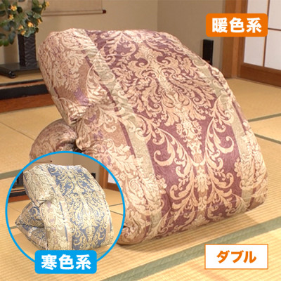 モリリン ハンガリー産4つ星ホワイトダックダウン高級羽毛掛け布団 ダブル