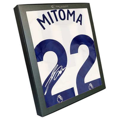 三笘薫 直筆サイン入りブライトン24/25ホームユニフォーム